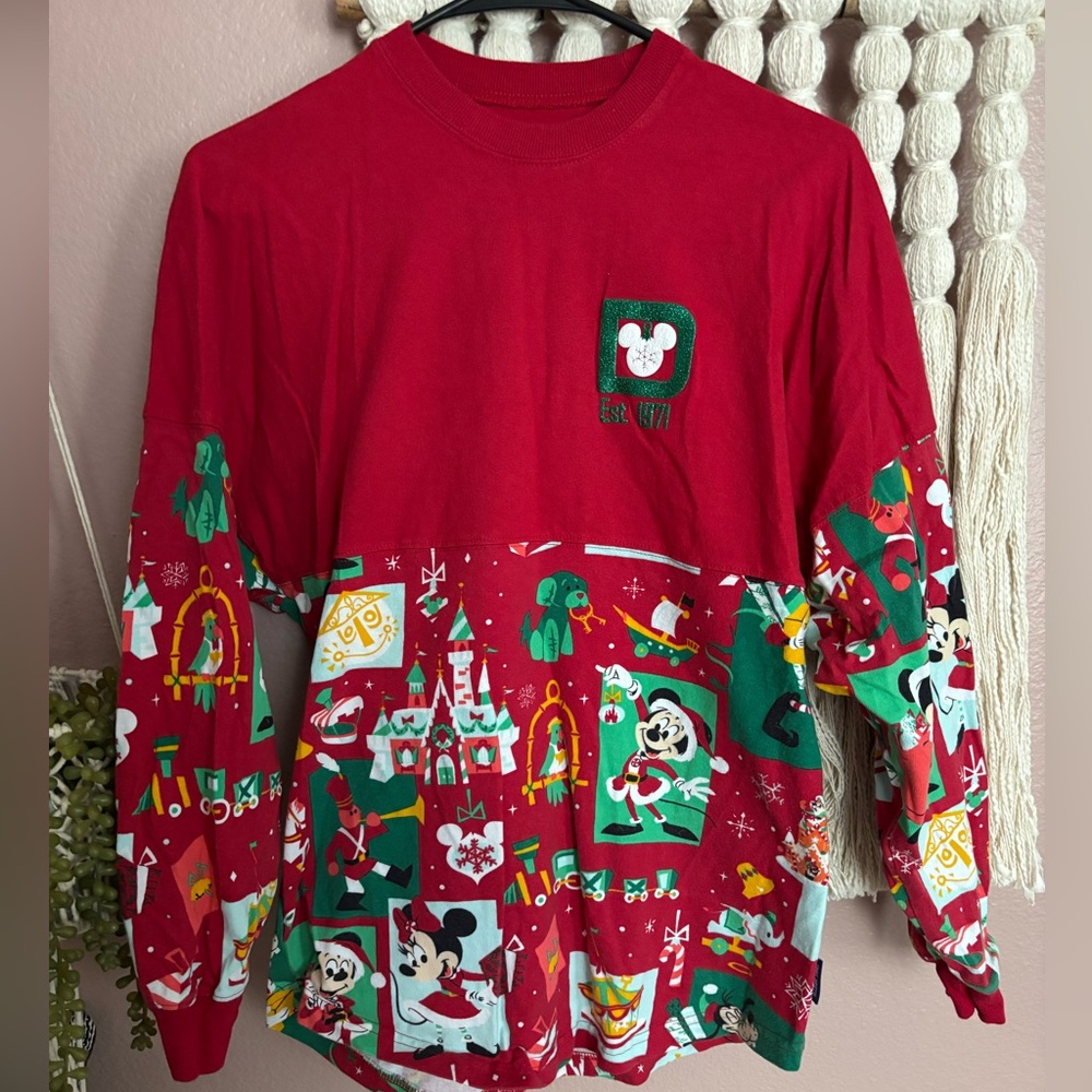 Disneywold Christmas spirit jersey